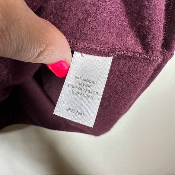 J. Jill Pure Jill Modal Knit Pocket Tunic Dress with Ruana Wrap Topper S - Picture 12 of 14